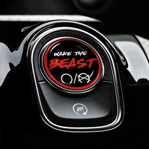 Wake the Beast - fits Mercedes-Benz - Start Button Cover for GLA, GLC, GLB, CLA, A35 Sprinter Van & More