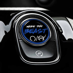 Wake the Beast - fits Mercedes-Benz - Start Button Cover for GLA, GLC, GLB, CLA, A35 Sprinter Van & More