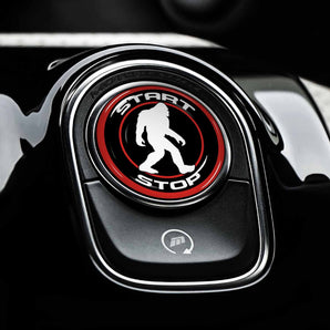 Bigfoot Mercedes-Benz Start Button Cover Overlay Fits GLA, GLC, GLB, CLA, A35 Sprinter - Sasquatch
