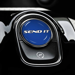 SEND IT Mercedes-Benz Start Button Overlay Cover for GLA, GLC, GLB, CLA, A35 Sprinter & More