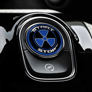 Radioactive - Mercedes-Benz Start Button Overlay Cover for GLA, GLC, GLB, CLA, A35 Sprinter & More