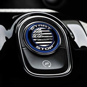 US Flag - Mercedes-Benz Start Button Cover for GLA, GLC, GLB, CLA, A35 Sprinter & More