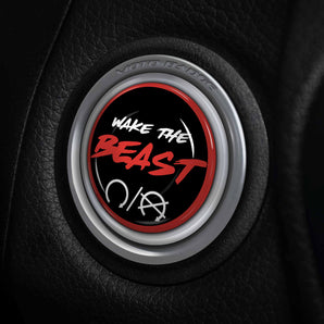 Wake the Beast - fits Mercedes - Start Button Cover - Fits 2017-2023 GLC, CLS, S Class, C, E and More