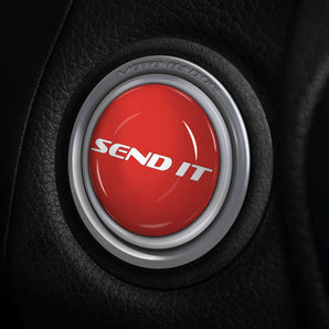 SEND IT Mercedes Start Button Cover - Fits 2017-2023 GLC, CLS, S Class, C, E and More