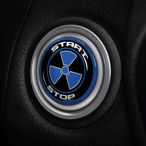 Radioactive - Mercedes Start Button Cover - Fits 2017-2023 GLC, CLS, S Class, C, E and More