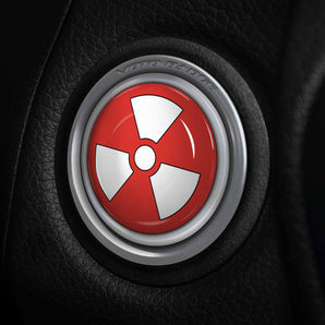 Radioactive - Mercedes Start Button Cover - Fits 2017-2023 GLC, CLS, S Class, C, E and More