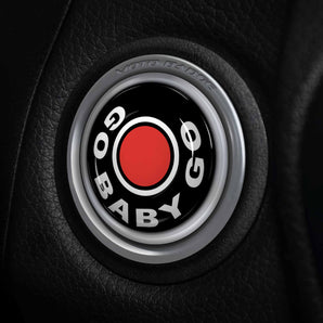 GO BABY GO! - Mercedes Start Button Cover - Fits 2017-23 GLC, CLS, S Class, C, E and More