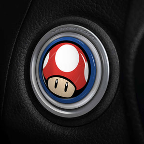 1 Up Mushroom - Mercedes Start Button Cover for 17-23 GLC, CLS, S Class, C, E and More!