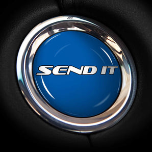 SEND IT Mitsubishi Outlander Start Button Overlay Cover Fits SEL, PHEV, Launch Edition, Sport & More