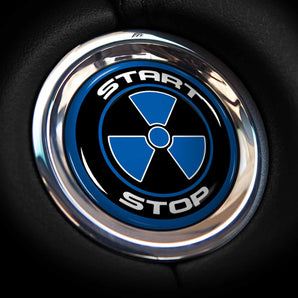 Radioactive - Mitsubishi Outlander Start Button Overlay Cover Fits SEL, PHEV, Launch Edition, Sport & More