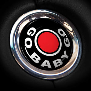 GO BABY GO! - Mitsubishi Outlander Start Button Cover Fits SEL, PHEV, Launch Edition, Sport & More