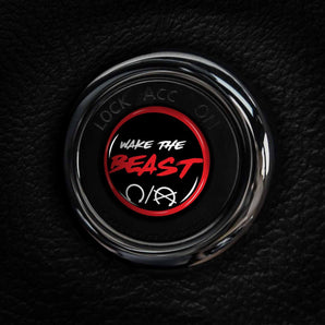 Wake the Beast Nissan Start Button Cover fits Altima, Maxima, Murano, 370Z, GT-R, Armada and More