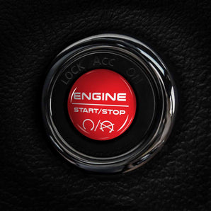 Engine Start - Nissan Start Button Cover for Armada, Altima, Maxima, Murano, 370Z, GT-R, and more