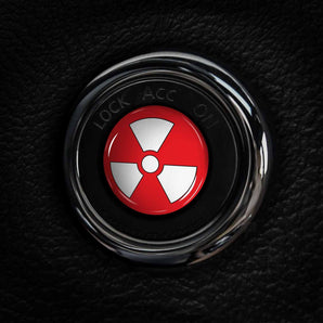 Radioactive - Nissan Start Button Cover for Altima, 370Z, Maxima, Murano, Armada & more