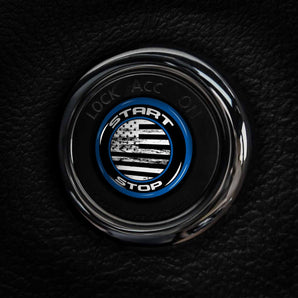 US Flag - Nissan Start Button Cover for Altima, 370Z, Maxima, Murano, Armada & more