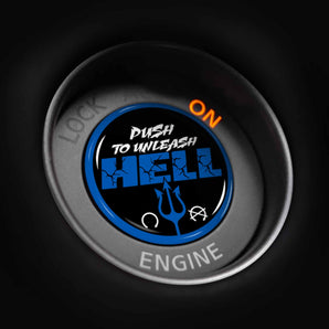 Unleash HELL - Nissan GT-R Start Button Cover