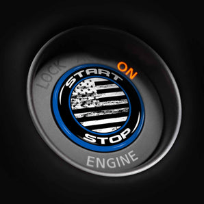 US Flag - Nissan GT-R Start Button Cover 2007-2024 R35 NISMO T-Spec Track Edition and More