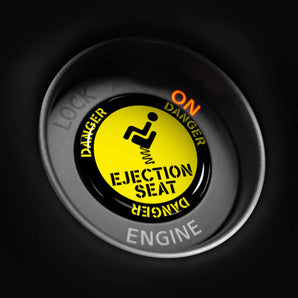 Passenger Eject - Nissan GT-R Start Button Cover 2007-2024 R35 NISMO T-Spec Track Edition and More - Ejection Seat