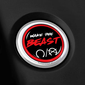 Wake the Beast Nissan Start Button Cover for 2019-2024 Sentra Altima Kicks Rogue Versa, 13-2021 Pathfinder and More