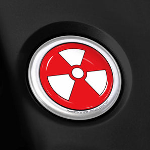 Radioactive - Nissan Start Button Cover fits 2019-2024 Sentra Altima Kicks Rogue Versa, 13-2021 Pathfinder and More