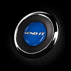 SEND IT Nissan Rogue Start Button Overlay Cover 2014-2022 Rogue Hybrid, Sport, SV SL & More
