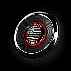 US Flag - Nissan Rogue Start Button Cover 2014-2022 Rogue Hybrid, Sport, SV SL & More