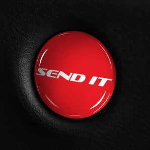 SEND IT Nissan Frontier Start Button Overlay Cover