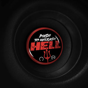 Unleash HELL - RAM Promaster Start Button Cover Overlay