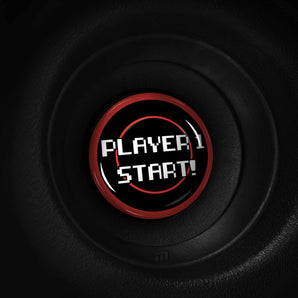 Player One START - RAM Promaster Start Button Overlay - 8 Bit Gamer Style