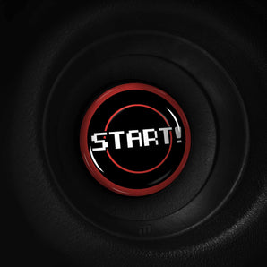 START! RAM Promaster Push Start Button Overlay - 8 Bit Gamer Style