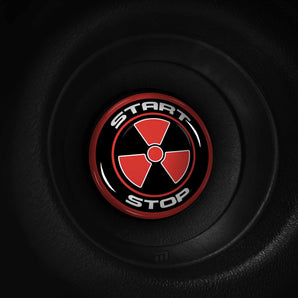 Radioactive - RAM Promaster Start Button Overlay Cover