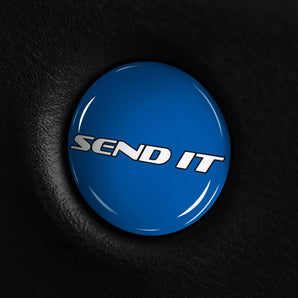 SEND IT GR Supra Start Button Overlay Cover for Toyota GR Supra MKV, 45th Anniversary, A90 A91 5th Gen
