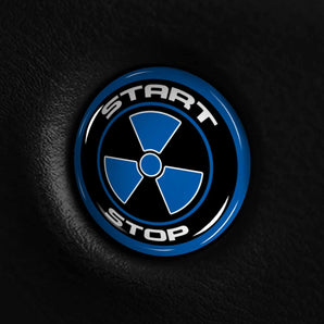 Radioactive - GR Supra Start Button Overlay Cover for Toyota GR Supra MKV, 45th Anniversary, A90 A91 5th Gen