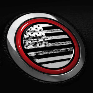 US Flag - Volvo XC40 Start Button Cover Fits R-Design, Ultimate Pure, Recharge Inscription Momentum